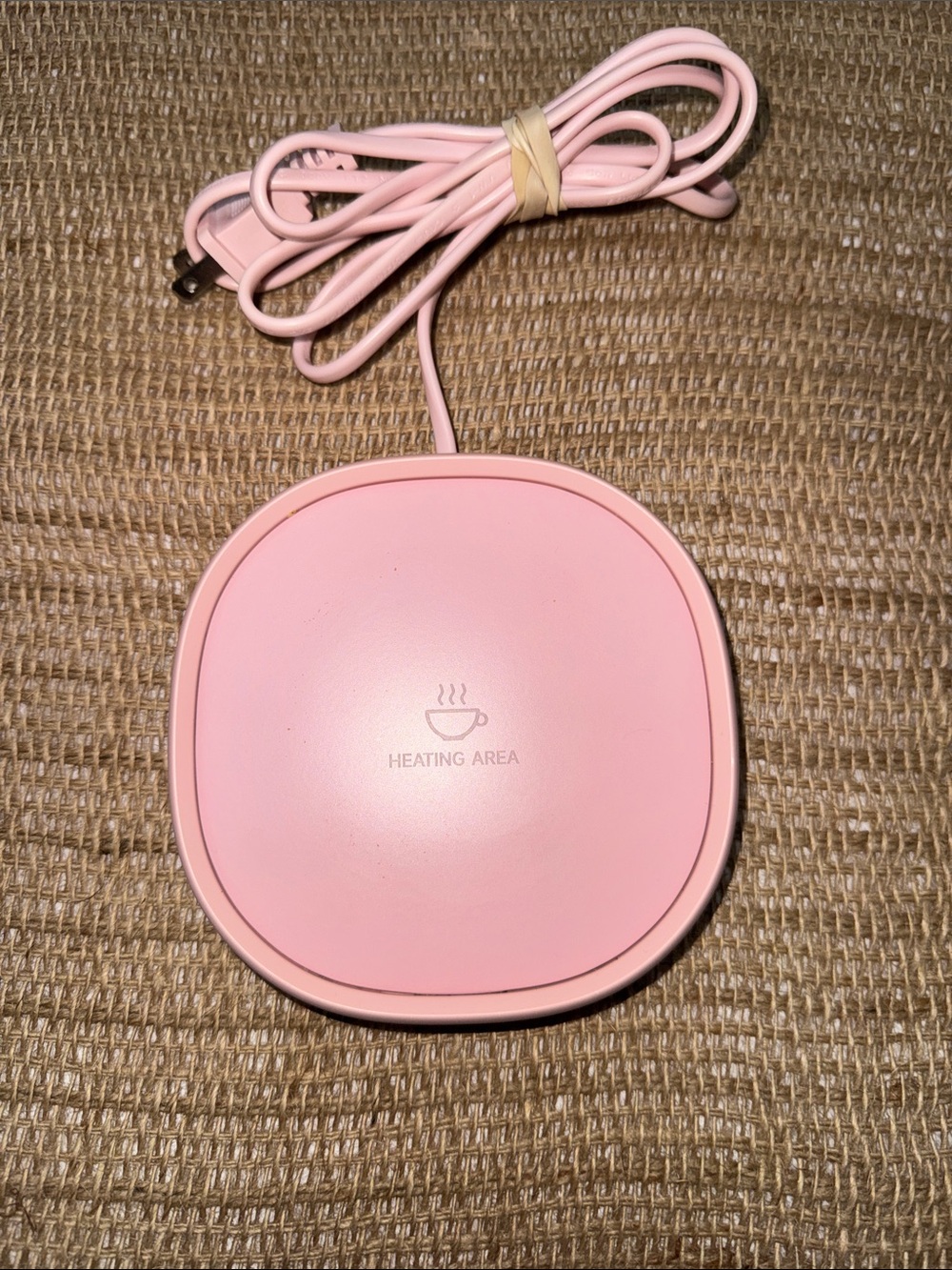 Source Unknown Pink Electric Cup Warmer